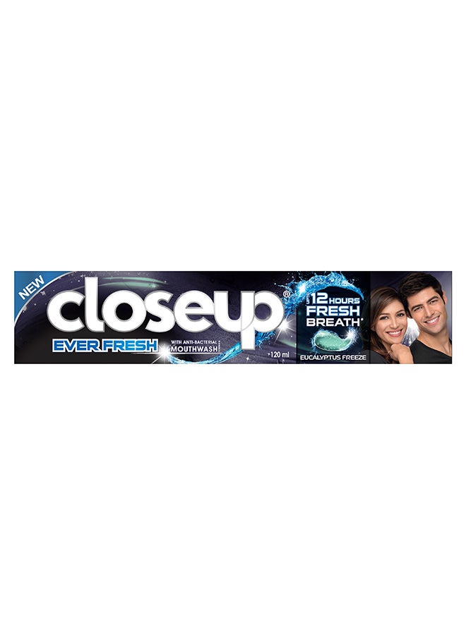 Closeup - Triple Fresh Gel Toothpaste Eucalyptus Freeze 120ml - Image 1