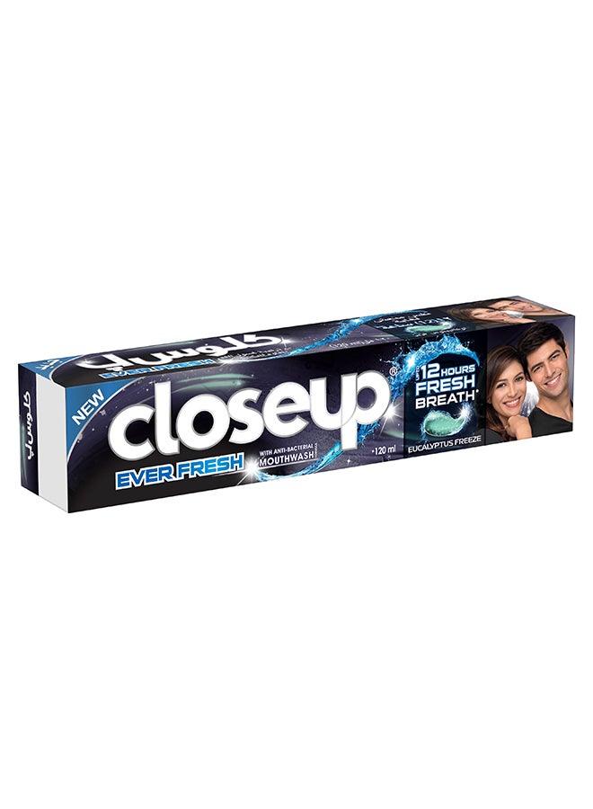 Closeup - Triple Fresh Gel Toothpaste Eucalyptus Freeze 120ml - Image 1