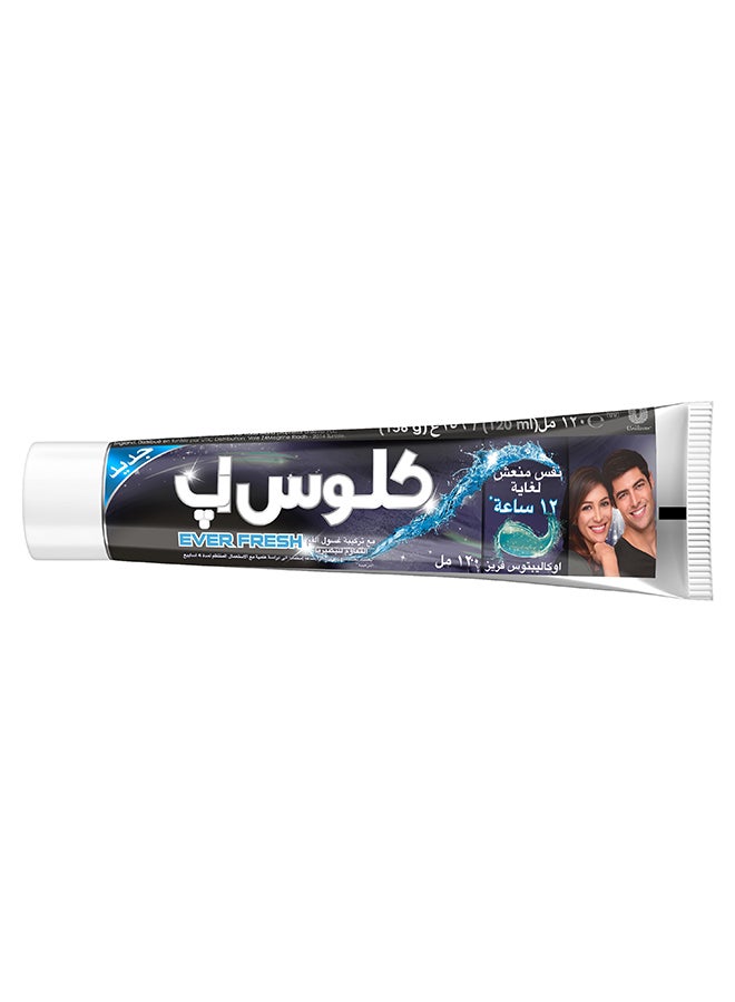Closeup - Triple Fresh Gel Toothpaste Eucalyptus Freeze 120ml - Image 1
