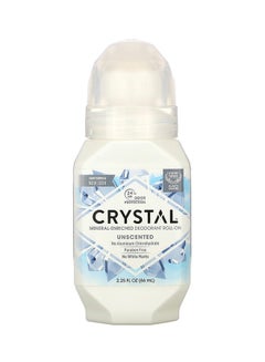 Crystal Unscented Mineral Body Deodorant Roll On 66ml  - Image 1