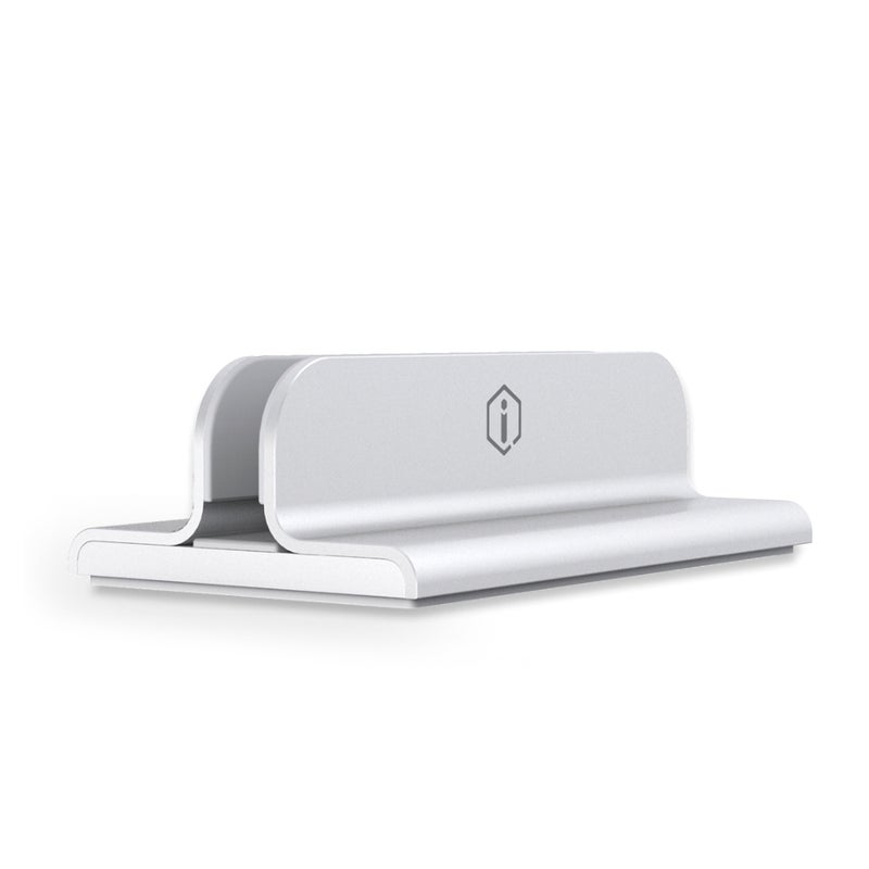 Iqunix Xiaomi Edin Office NoteBook Vertical Stand Holder For Macbook Pro Silver  - Image 2