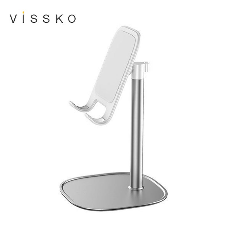 Vissko - ZM-12 Dock Cradle Phone Stand Holder For 7.9inch iphone ipad Silver - Image 1