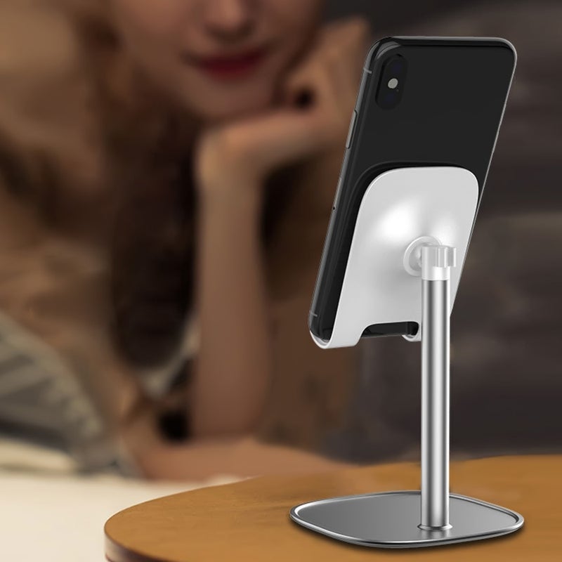 Vissko - ZM-12 Dock Cradle Phone Stand Holder For 7.9inch iphone ipad Silver - Image 1