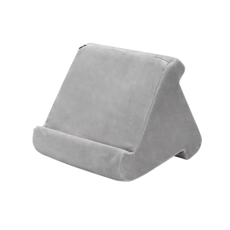 Triangle Pillow Stand Holder For Tablet Mobile Phone Grey - Image 5