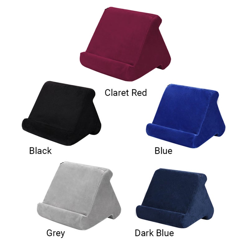 Triangle Pillow Stand Holder For Tablet Mobile Phone Grey - Image 4