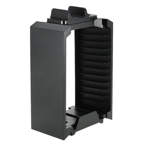 Multi-Functional Storage Stand Kit For PS4 Game Black