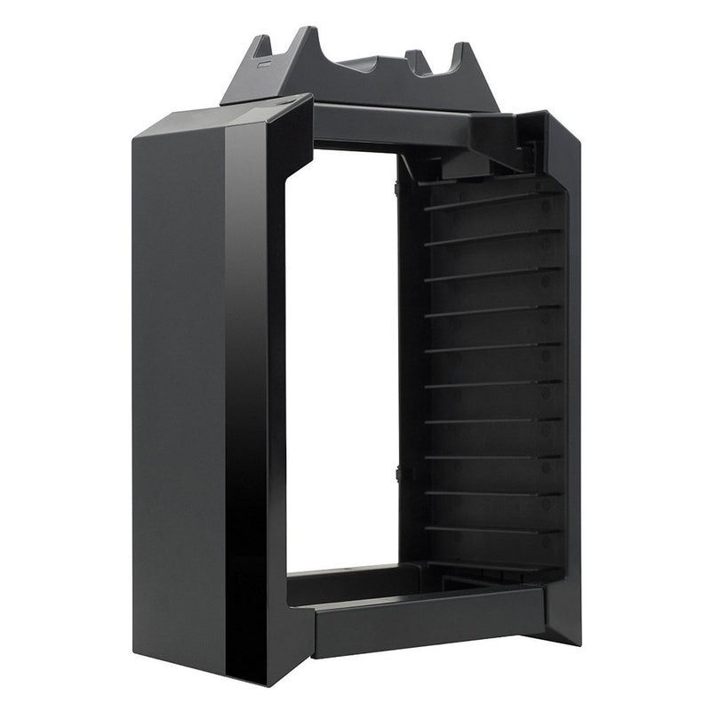 DOBE - Multi-Functional Storage Stand Kit For PS4 Game Black - Image 1
