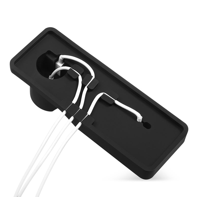 Generic - 3-In-1 Charging Dock Holder For Apple iPhone iWatch AirPods Black - Image 1