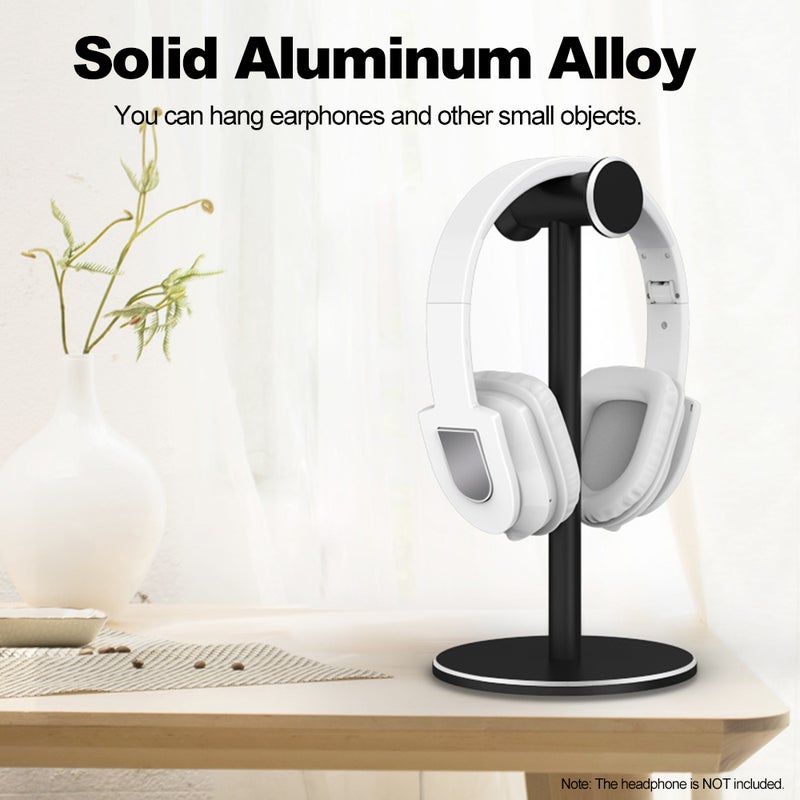 Detachable Stable Desktop Bracket Gaming Headphones Holder Silver  - Image 5