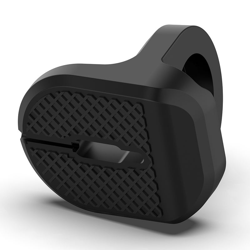 حامل بقاعدة شحن لساعة آي ووتش أسود - Image 2