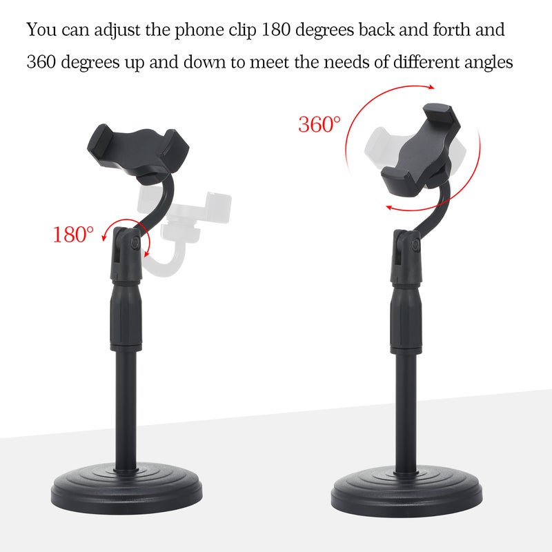 Multi-Function Bracket Phone Stand Black - Image 5