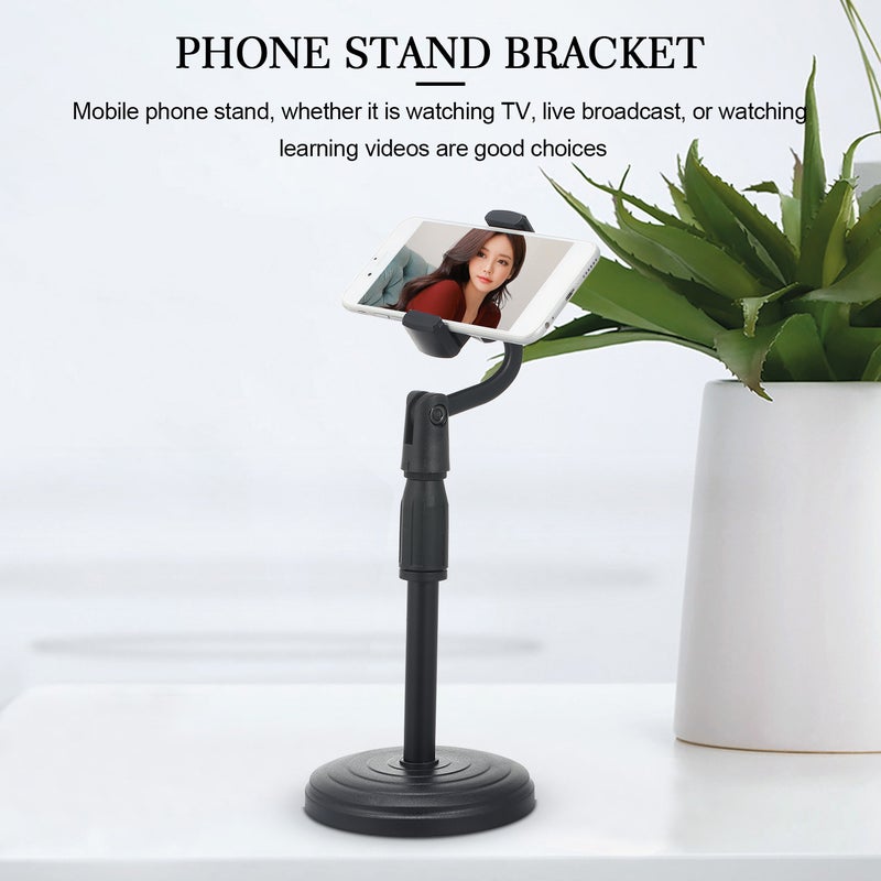 Multi-Function Bracket Phone Stand Black - Image 3