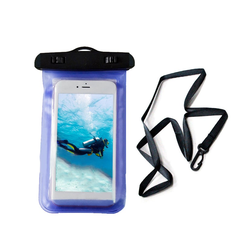 Universal Waterproof Smart Phone Bag For All Phones Light Purple - Image 2