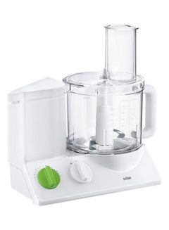 براون محضر طعام تريبيوت بقدرة 600 وات 2.0 L 600.0 W FP3010 أبيض/ شفاف  - Image 2