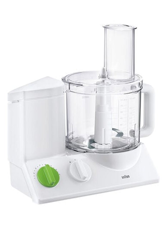 براون محضر طعام تريبيوت بقدرة 600 وات 2.0 L 600.0 W FP3010 أبيض/ شفاف - Image 2