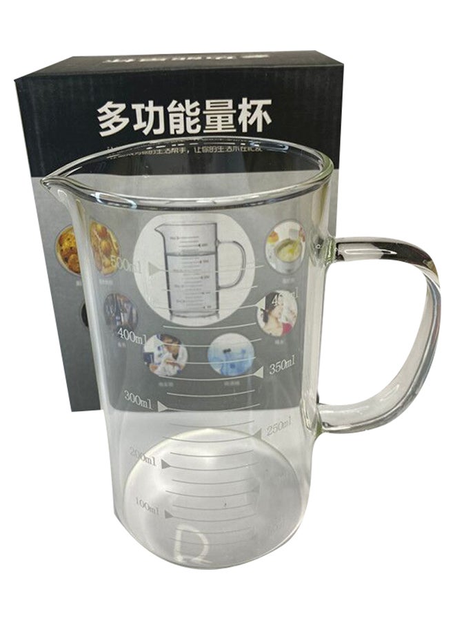 إيست ليدي كوب للقياس من زجاج البوروسيليكات عالي الجودة شفاف 500ملليلتر - Image 1