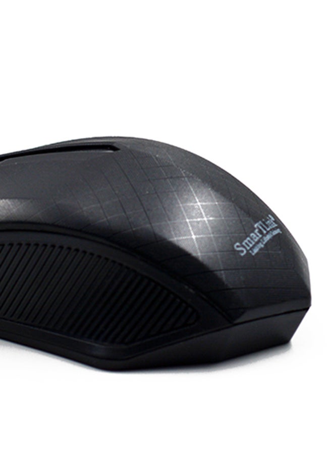 سمارت لينك طقم لوحة مفاتيح مع ماوس سلكي أسود - Image 3