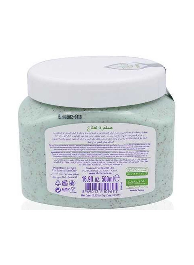 SHIFA Mint Vitamin E Scrub 500ml - Image 2