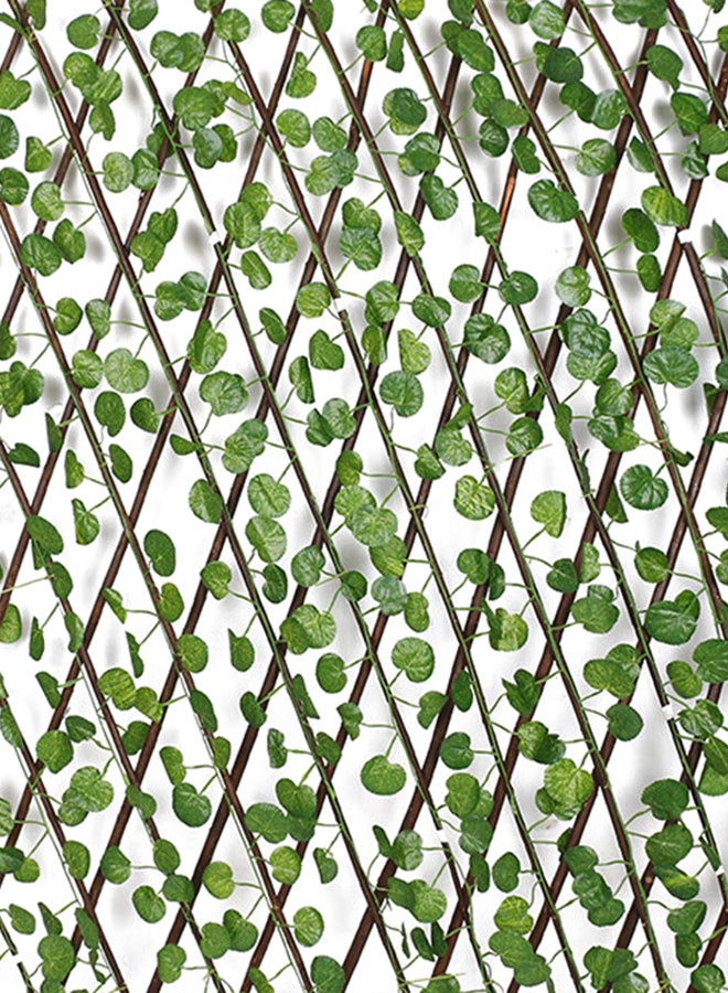 Generic - Simulation Telescopic Fence Green 43 x 2cm - Image 1