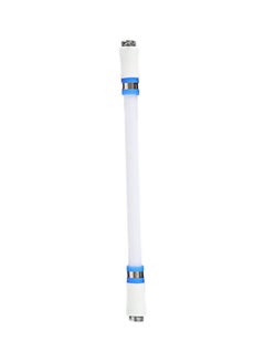 Rotating Pen White/Silver/Blue