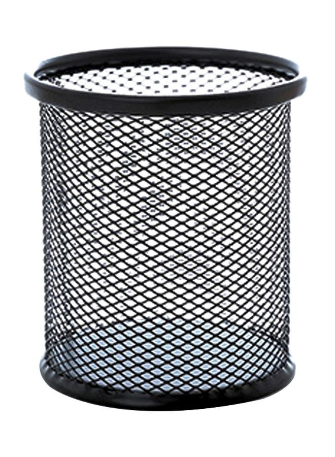 حامل أقلام رصاص للمكتب . أسود