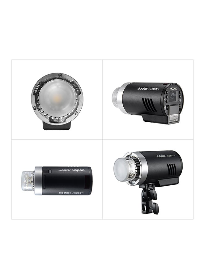 جودوكس مصباح فلاش محمول بضوء وامض متواتر AD300Pro للاستخدام في الأماكن الخارجية - Image 3