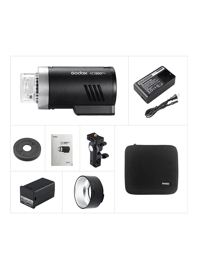 Godox AD300Pro Portable Outdoor Strobe Flash Light - Image 4