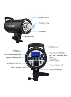 Godox Professional Studio Flash Light Strobe Lighting Lamp Black  - Image 3