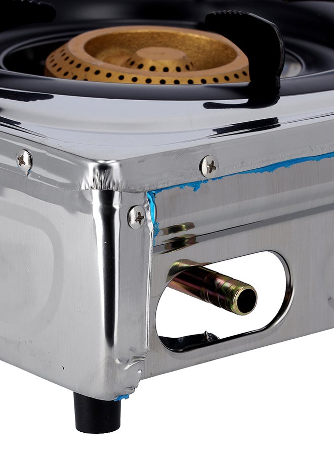 KRYPTON Stainless Steel Gas Stove With One Burner KNGC6044 Silver  - Image 3