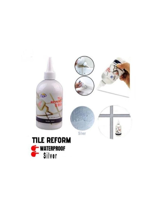 Generic Tile Reform To Repair Cracks & Improve Their Shape Silver 150ml 