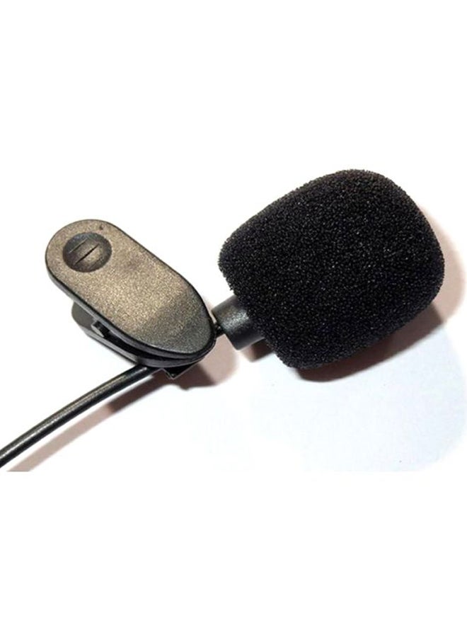 بلولانز ميكروفون مع مشبك للتثبيت على ربطة العنق أو طية سترة البدلة 256895 أسود - Image 5