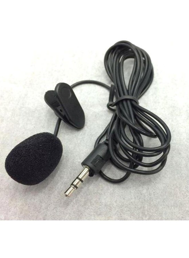 بلولانز ميكروفون مع مشبك للتثبيت على ربطة العنق أو طية سترة البدلة 256895 أسود - Image 4