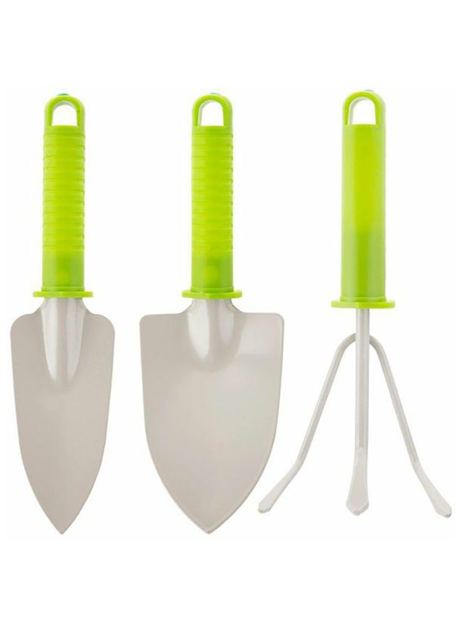 homeworks 3-Piece Garden Tool Set Green