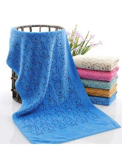 5-Piece Bunny Skip Face Microfiber Towel Set Multicolor 30x30cm