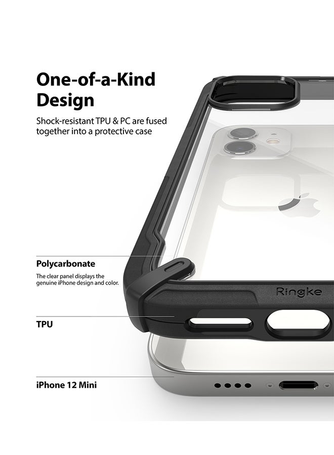 Ringke Protective Case Cover For iPhone 12 Mini Black  - Image 2