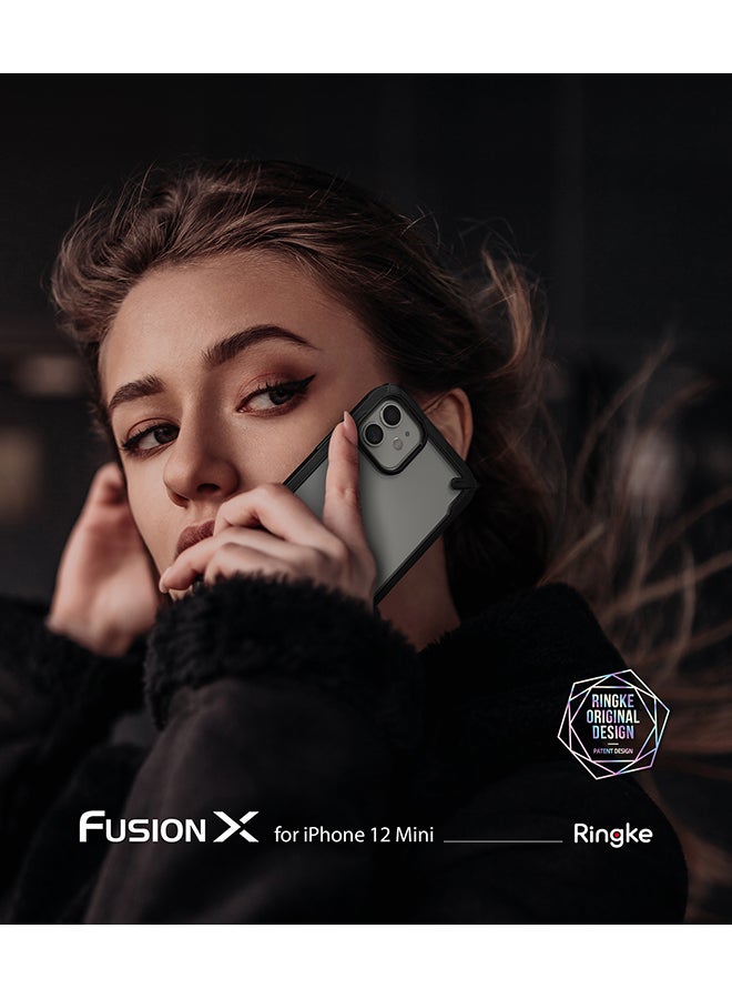 Ringke Protective Case Cover For iPhone 12 Mini Black  - Image 4