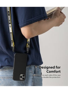 Ringke Protective Case Cover For iPhone 12 Pro Max Black  - Image 2