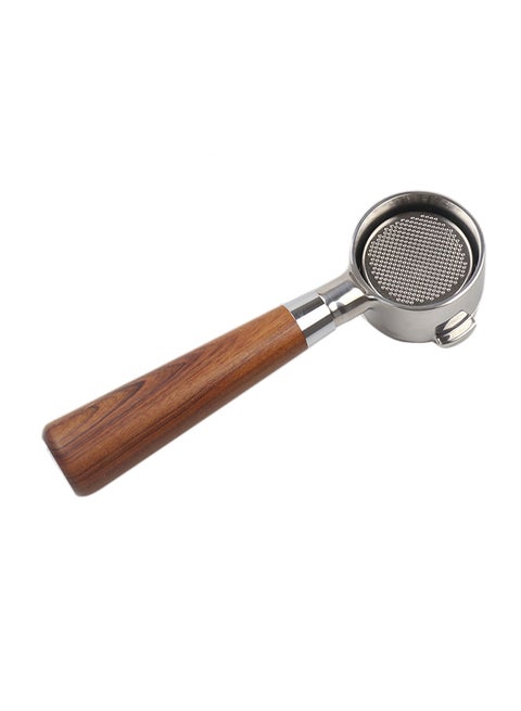 Stainless Steel Coffee Bottomless Portafilter Brown/Silver 58mm