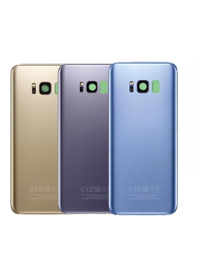 Generic - Front Glass Screen Back Cover Replacement Repair Kit For Samsung Galaxy S8 Blue - Image 1