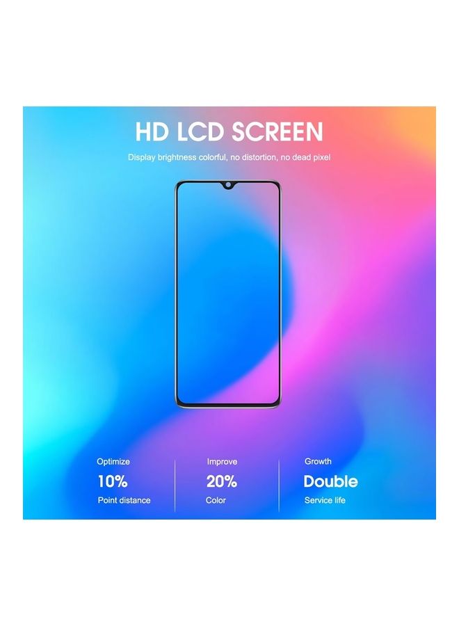 Generic - Replacement LCD Touch Screen Digitizer Assembly Parts For Xiaomi Redmi Note 8 Pro Black - Image 1