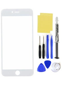Replacement Outer Front Glass Touch Screen LOCA Glue Kit For Apple iPhone 6S Plus White