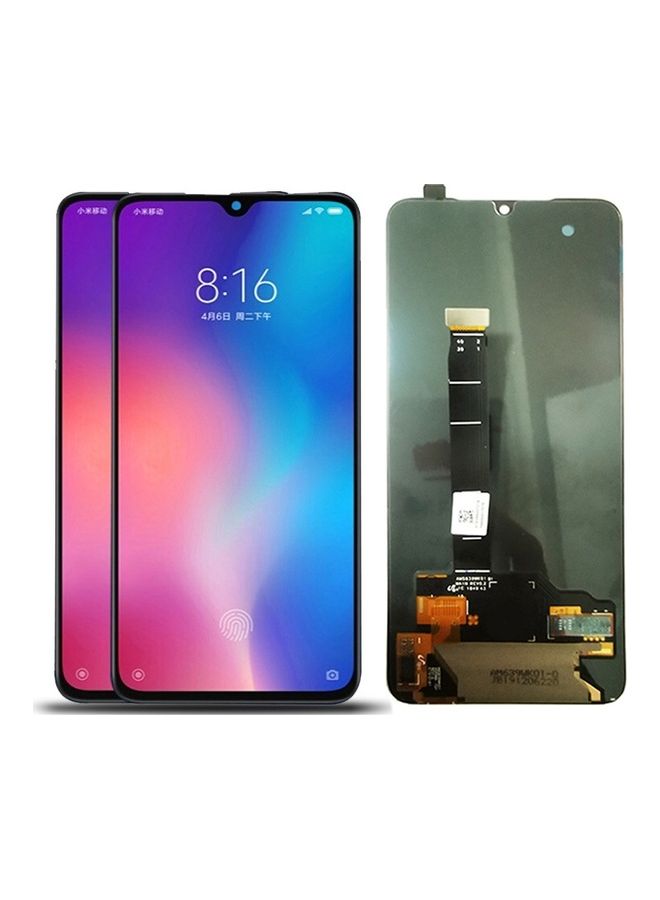 Generic - Replacement LCD Display Touch Screen Digitizer Without Frame For Xiaomi Mi 9 Black - Image 1