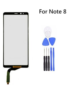 لوحة زجاجية بديلة لشاشة تعمل باللمس لهاتف Samsung Note 8