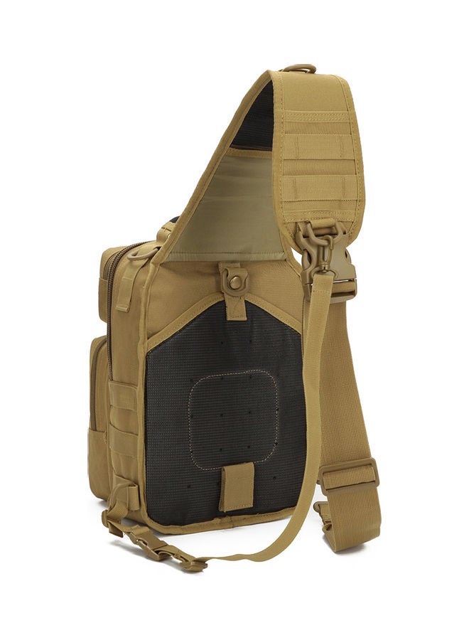 Generic Trekking Bag Sport Backpack Shoulder Chest Bag Pouch Outdoor Travel Hiking for Men Women Yellow 29.00*5.00*28.00cm - Image 4