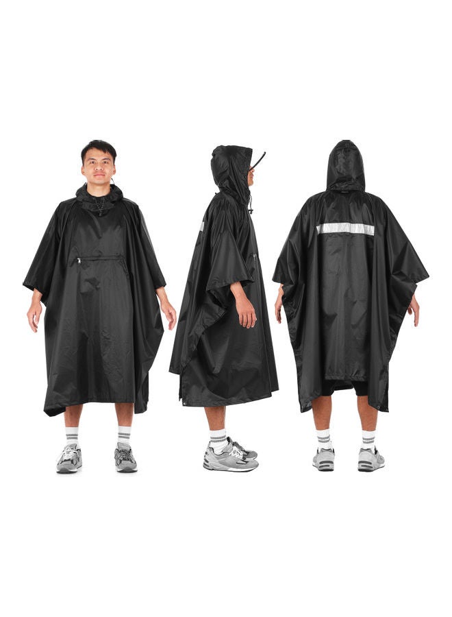 LIXADA - Hooded Waterproof Rain Poncho 22.00x5.00x20.00cm - Image 1