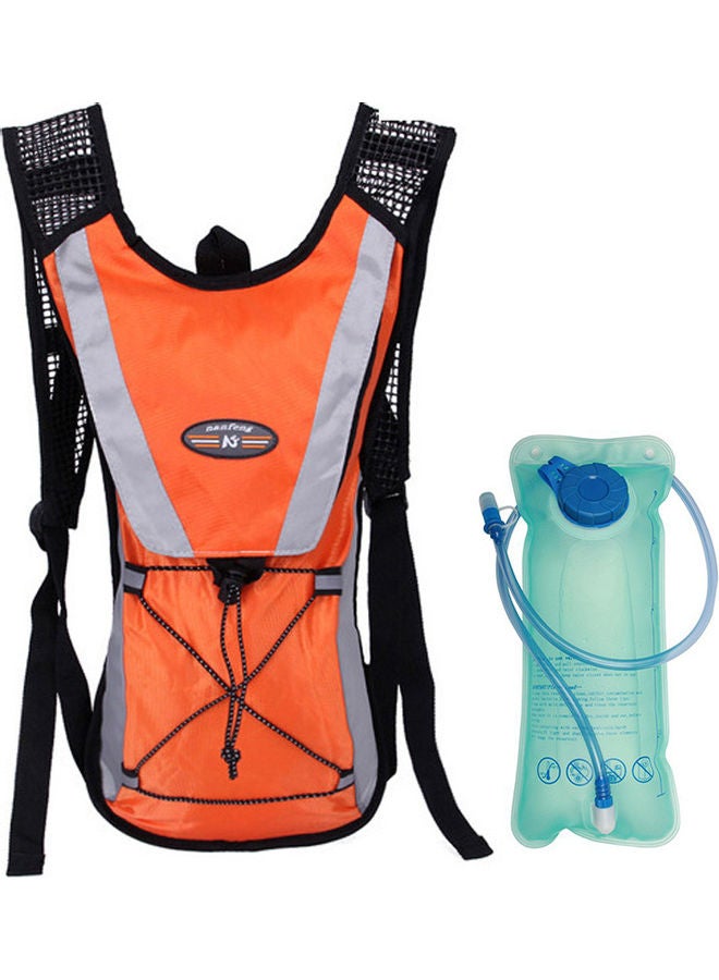 Generic Hydration Backpack with 2L Water Bladder for Running, Hiking, Cycling, Climbing, Camping, Biking Orange 35.00*10.00*20.00cm - Image 2