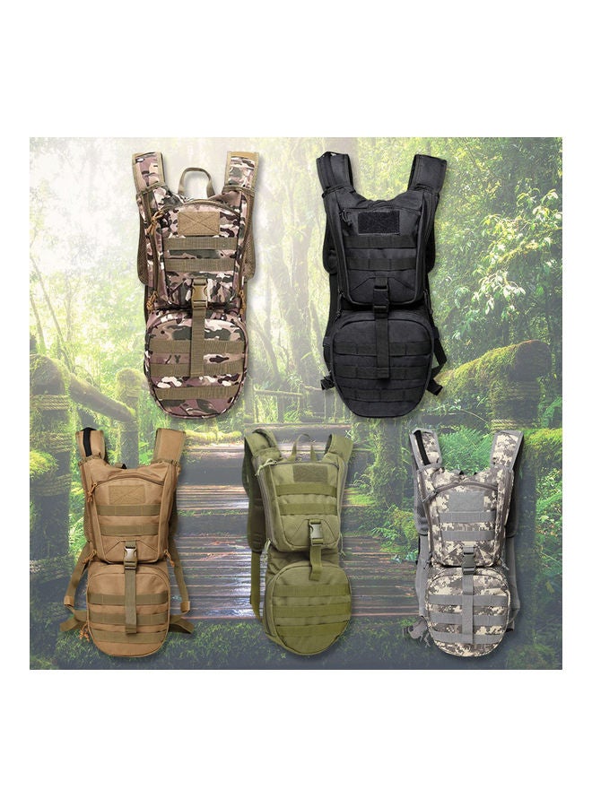 Generic - Outdoor Bag Molle Hydration Pack Backpack Waterproof for TPU Water Bladder for Cycling Hiking Climbing Army Green 30.00*5.00*26.00cm - Image 1