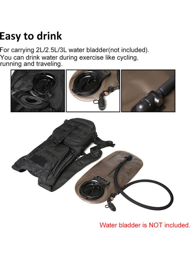 Generic - Outdoor Bag Molle Hydration Pack Backpack Waterproof for TPU Water Bladder for Cycling Hiking Climbing Army Green 30.00*5.00*26.00cm - Image 1