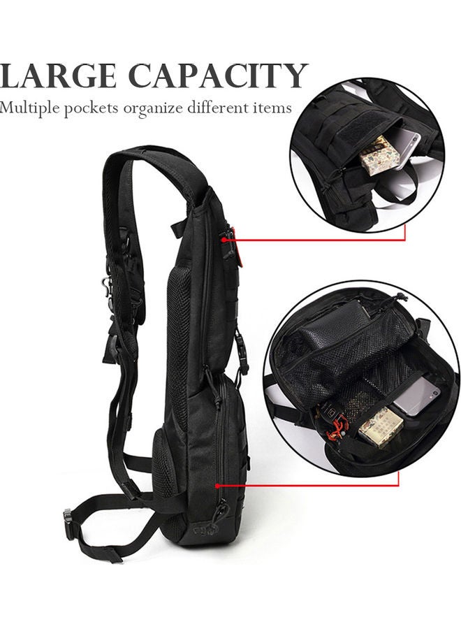 Generic - Outdoor Bag Molle Hydration Pack Backpack Waterproof for TPU Water Bladder for Cycling Hiking Climbing Army Green 30.00*5.00*26.00cm - Image 1