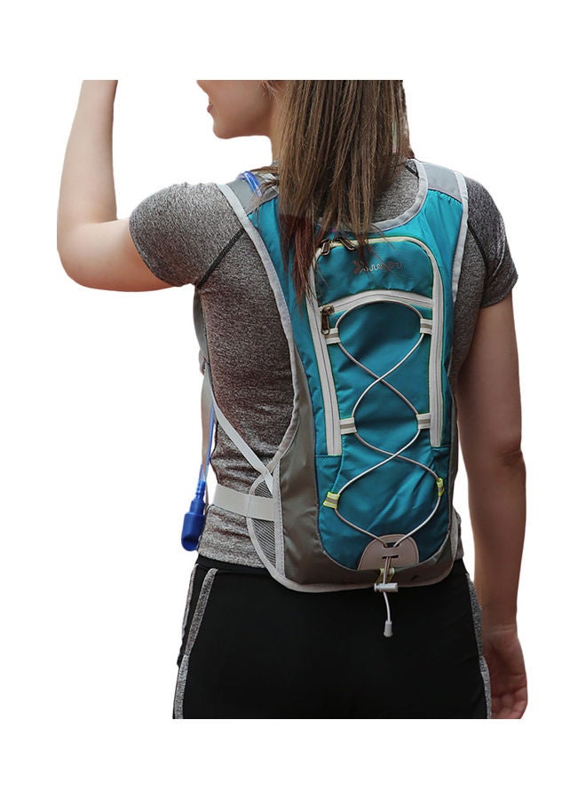 Hydration Pack Bicycle Backpack for 2L Water Bladder Cycling Running Hiking Outdoor Daypack Turquoise 21.00*4.00*20.00cm - Image 3